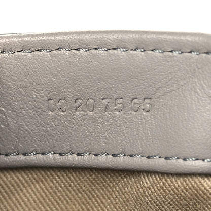 Chloe Crocodile Embossed Calfskin Mini C Double Carry Stormy Grey 7 of 11