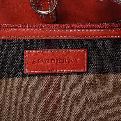 Burberry Canvas Mega Check Medium Maidstone Red 6 of 14