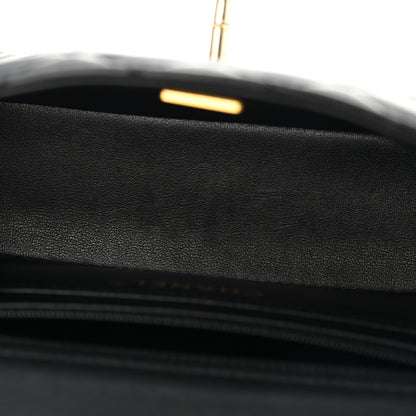 Chanel Lambskin Quilted Mini Rectangular Flap Black 5 of 10