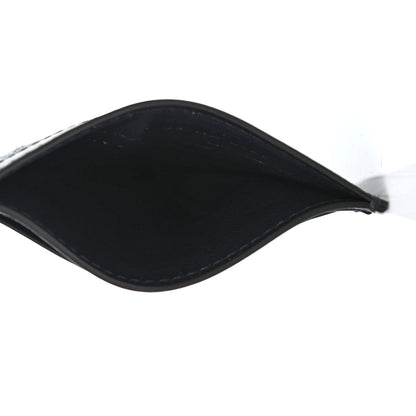 Christian Dior Calfskin Oblique Card Holder Blue 4 of 4