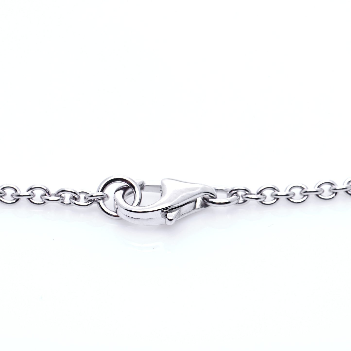 18K White Gold Interlocking LOVE Bracelet