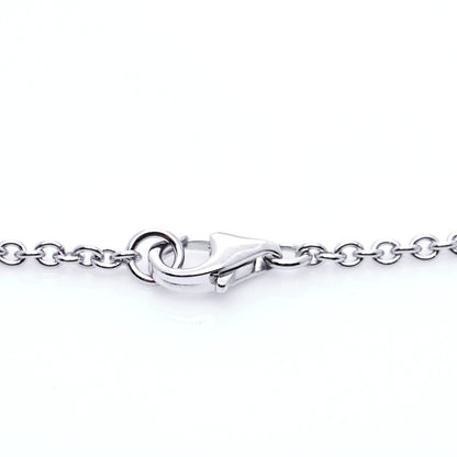 Cartier 18K White Gold Interlocking LOVE Bracelet 8 of 12