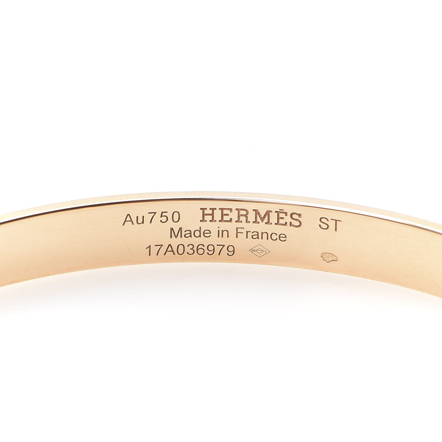 18K Rose Gold PM Collier De Chien Bracelet ST