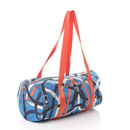 Hermes Silk Barenia Cavalcadour Airsilk Duffle 38 3 of 9