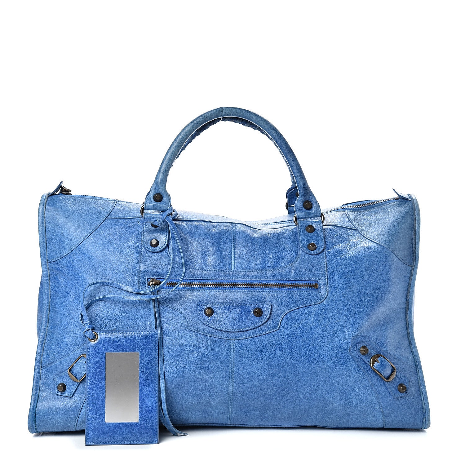 Balenciaga Chevre Classic Hardware Work French Bleu 1 of 13