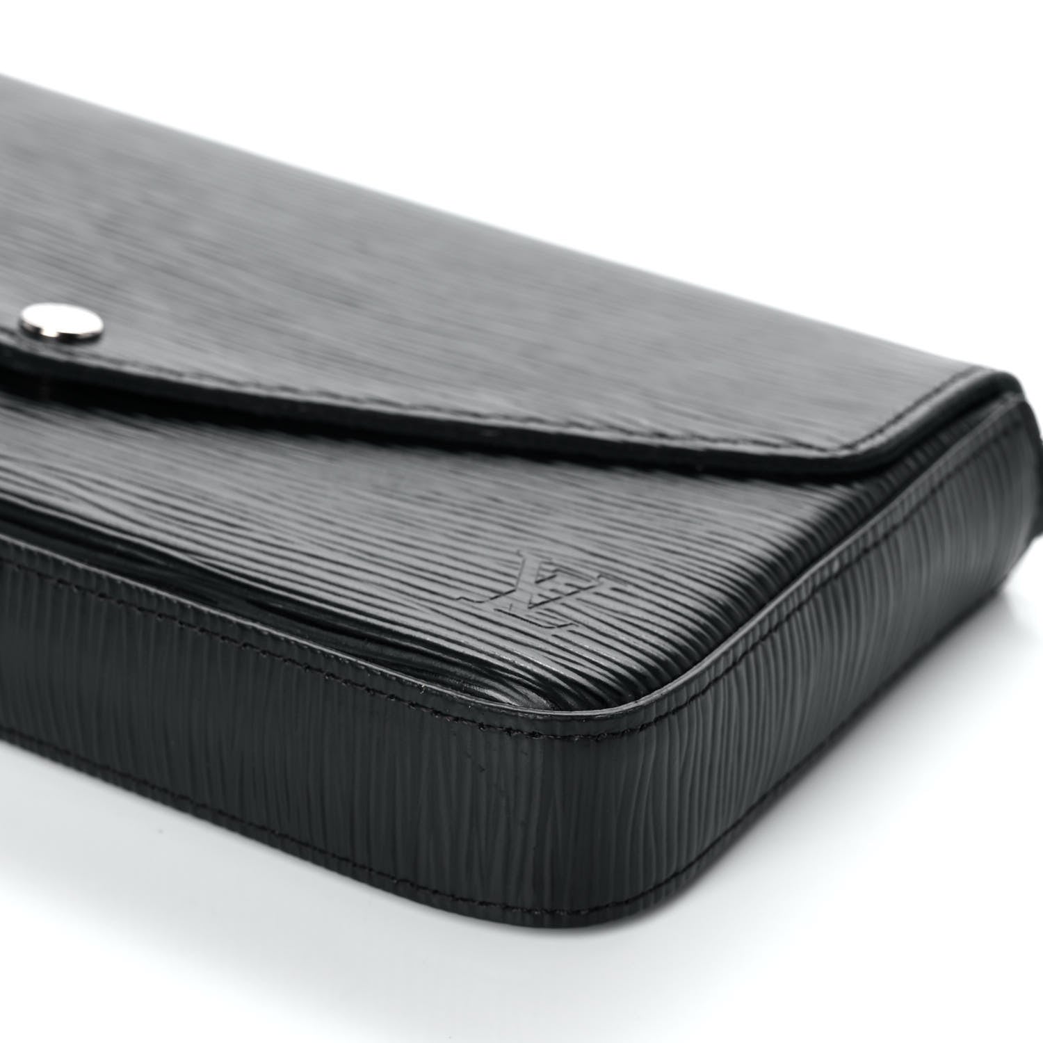 Louis Vuitton Epi Pochette Felicie Black 10 of 11