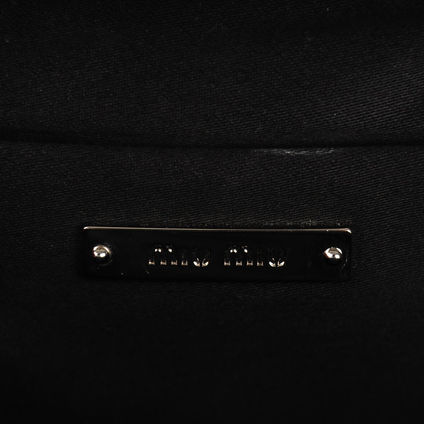 Nappa Matelasse Crystal Flap Clutch Black