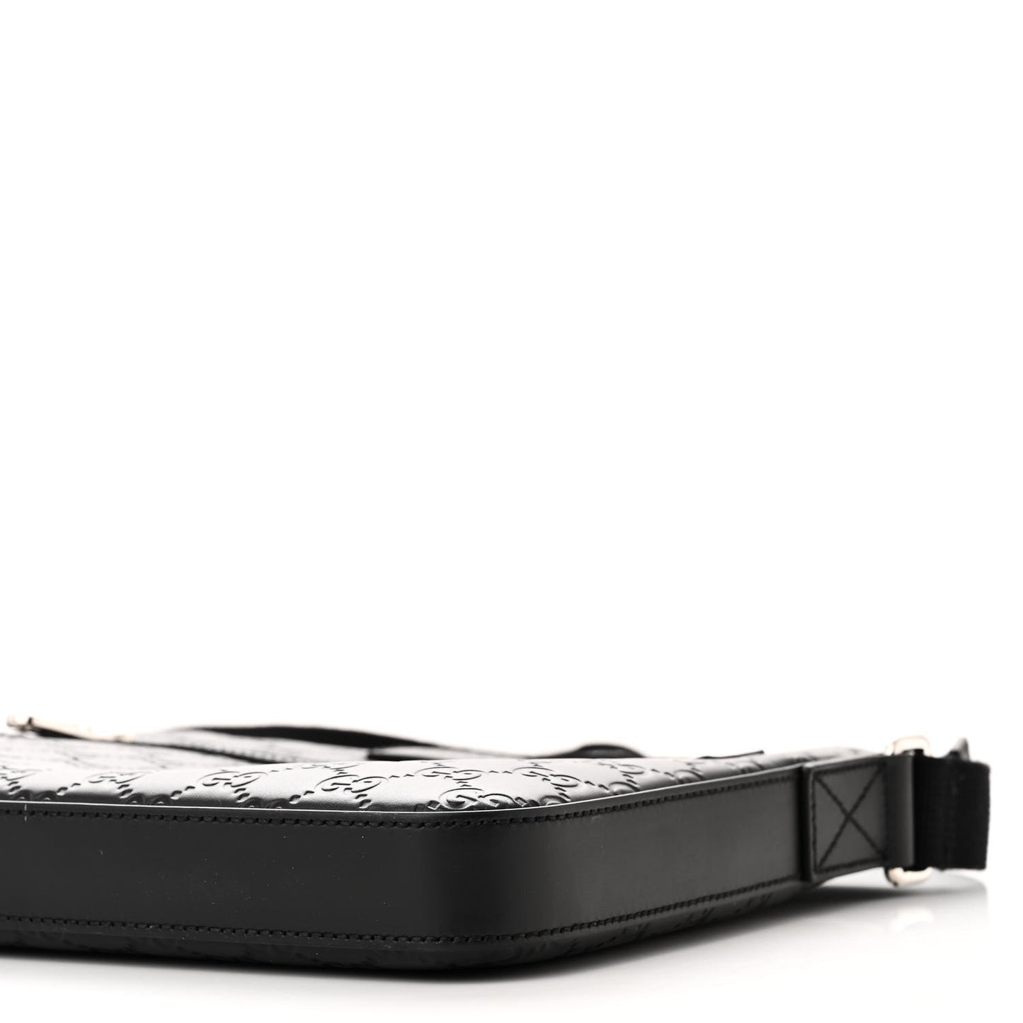 Guccissima Signature Small Messenger Bag Black