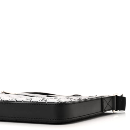 Gucci Guccissima Signature Small Messenger Bag Black 10 of 10