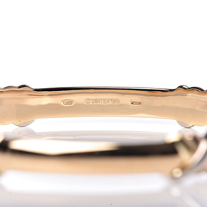 Cartier 18K Pink Yellow White Gold Trinity LOVE Bracelet 16 5 of 5