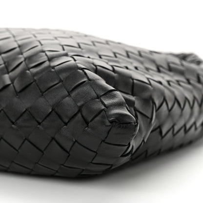 Bottega Veneta Calfskin Intrecciato Small Hop Black 10 of 11