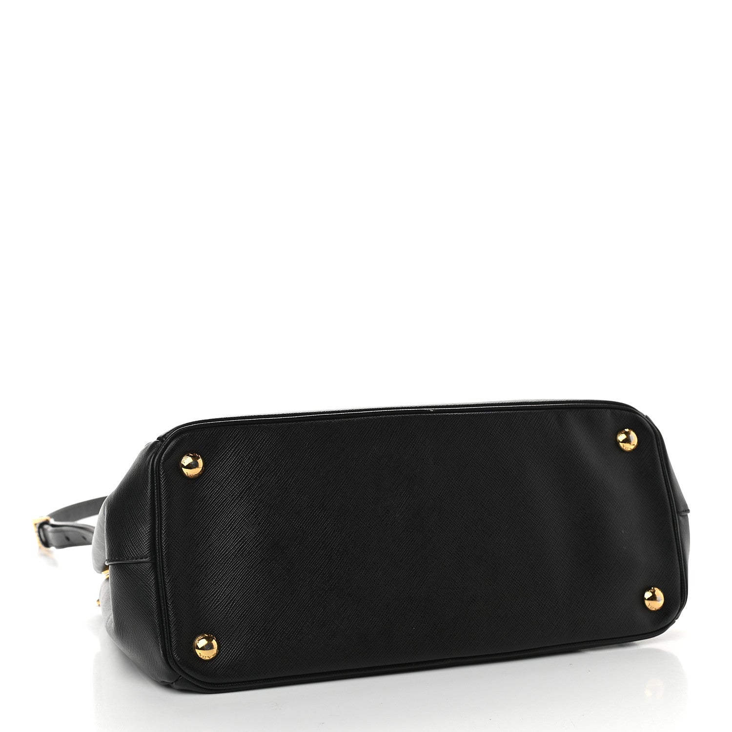 Prada Saffiano Small Galleria Double Zip Tote Black 3 of 9