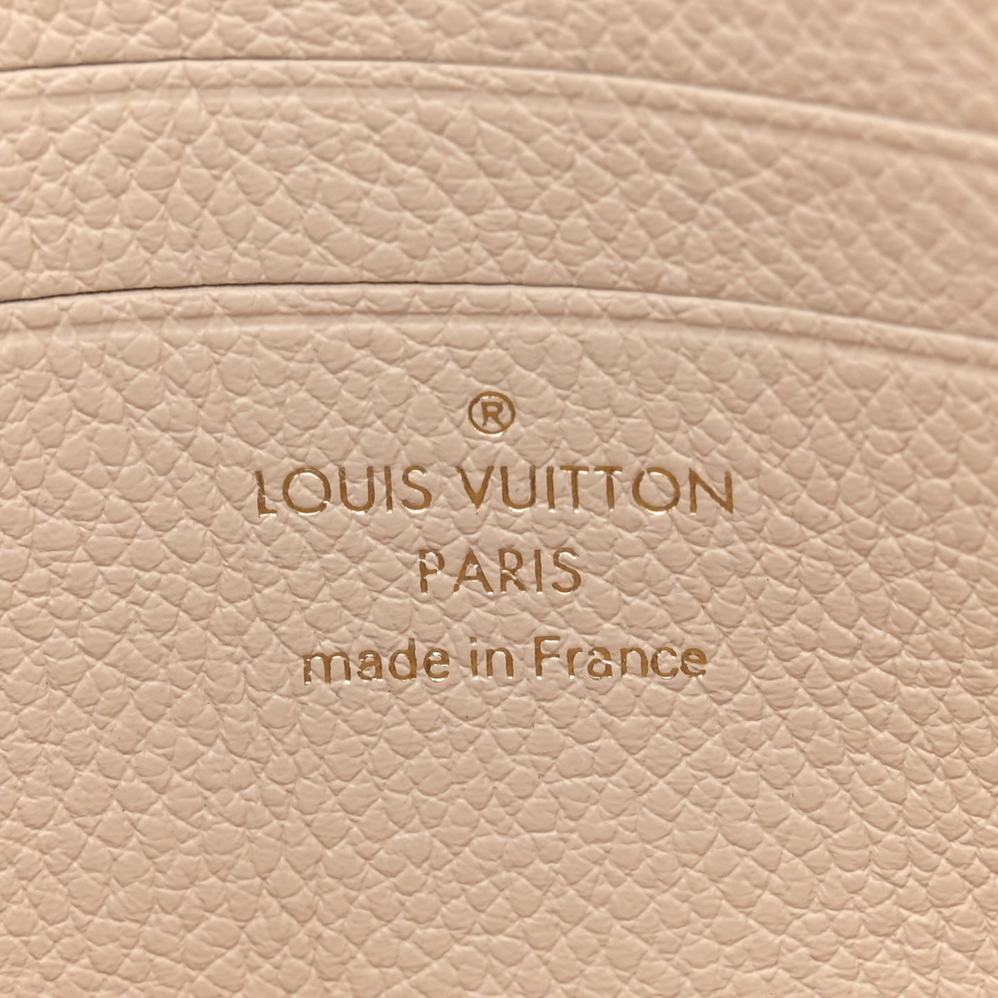 Empreinte Monogram Giant Ivy Wallet On Chain Cream