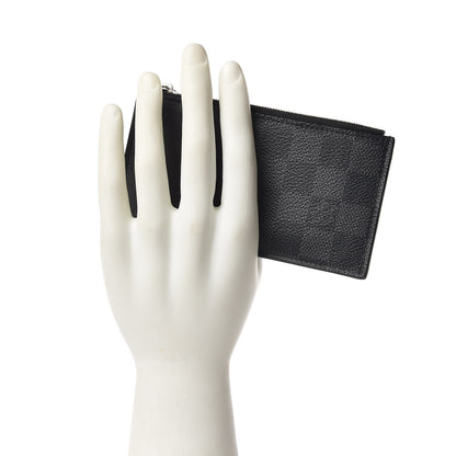 Louis Vuitton Damier Graphite Coin Card Holder 2 of 7