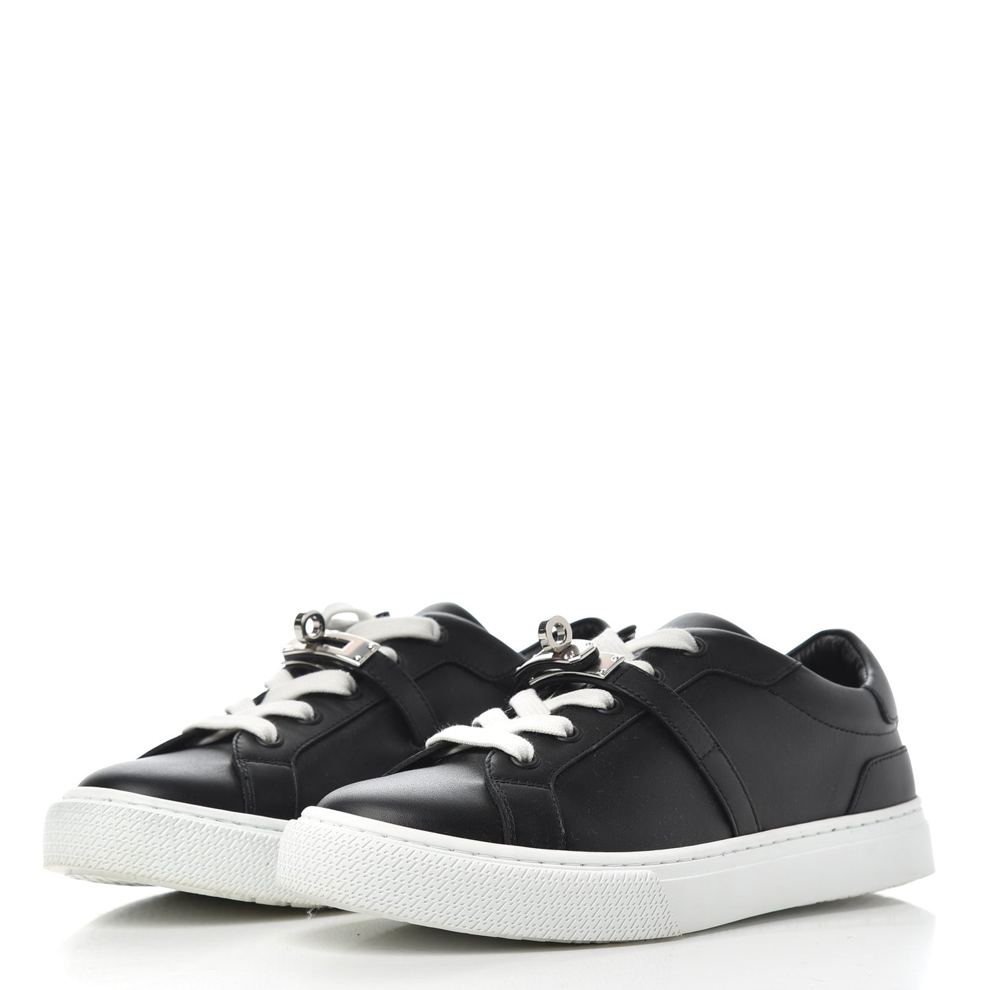 Calfskin Day Sneakers 36 Black