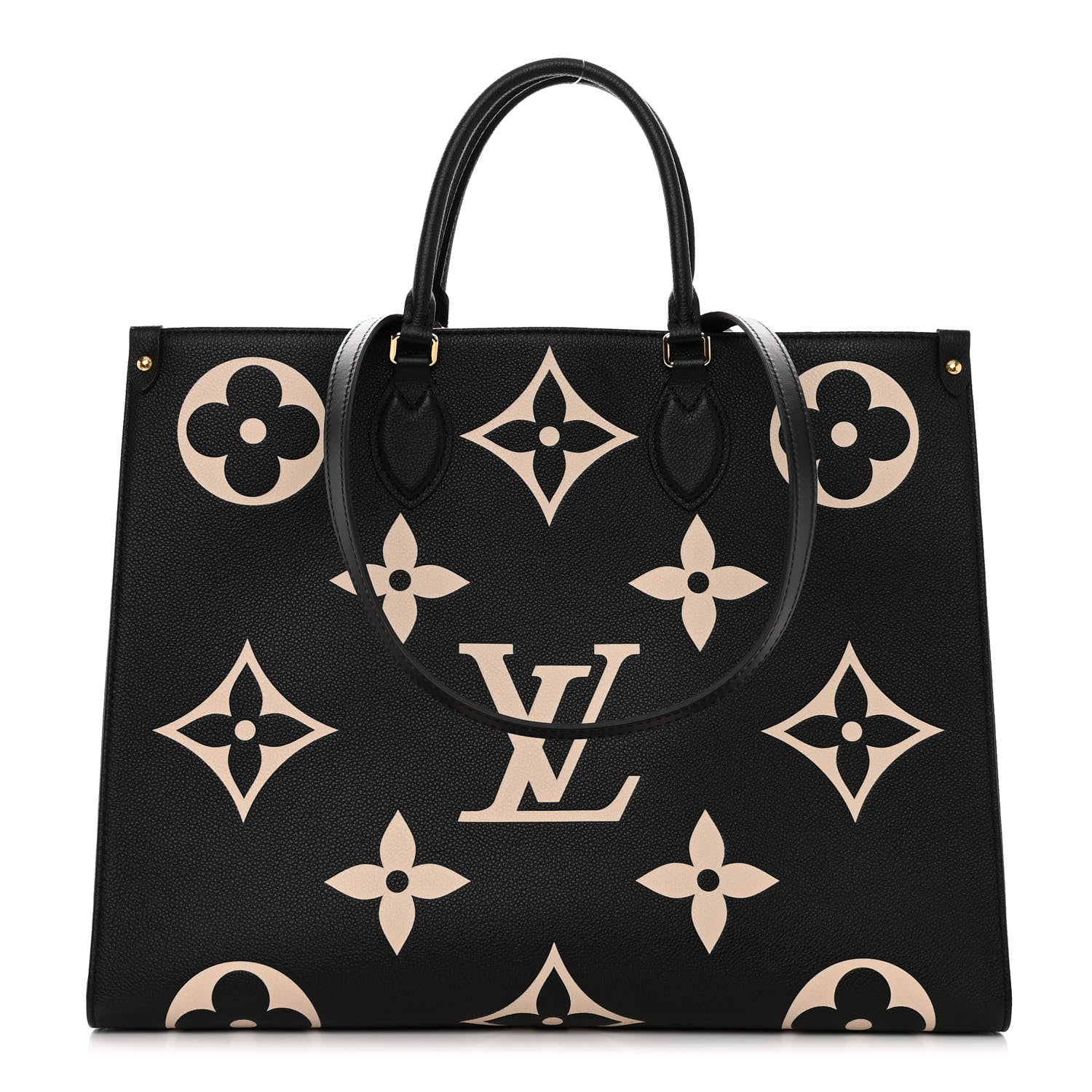 Louis Vuitton Empreinte Monogram Giant Onthego GM Black Beige 1 of 10