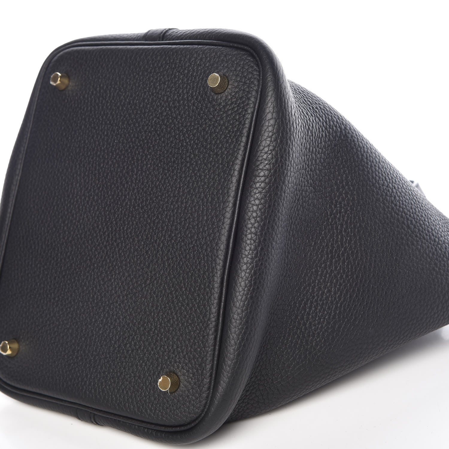 Hermes Taurillon Clemence Picotin Lock 22 MM Black 10 of 11