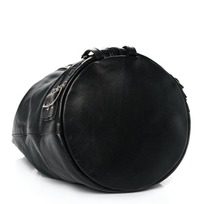 Saint Laurent Calfskin Medium Rider Bucket Bag Black 3 of 14