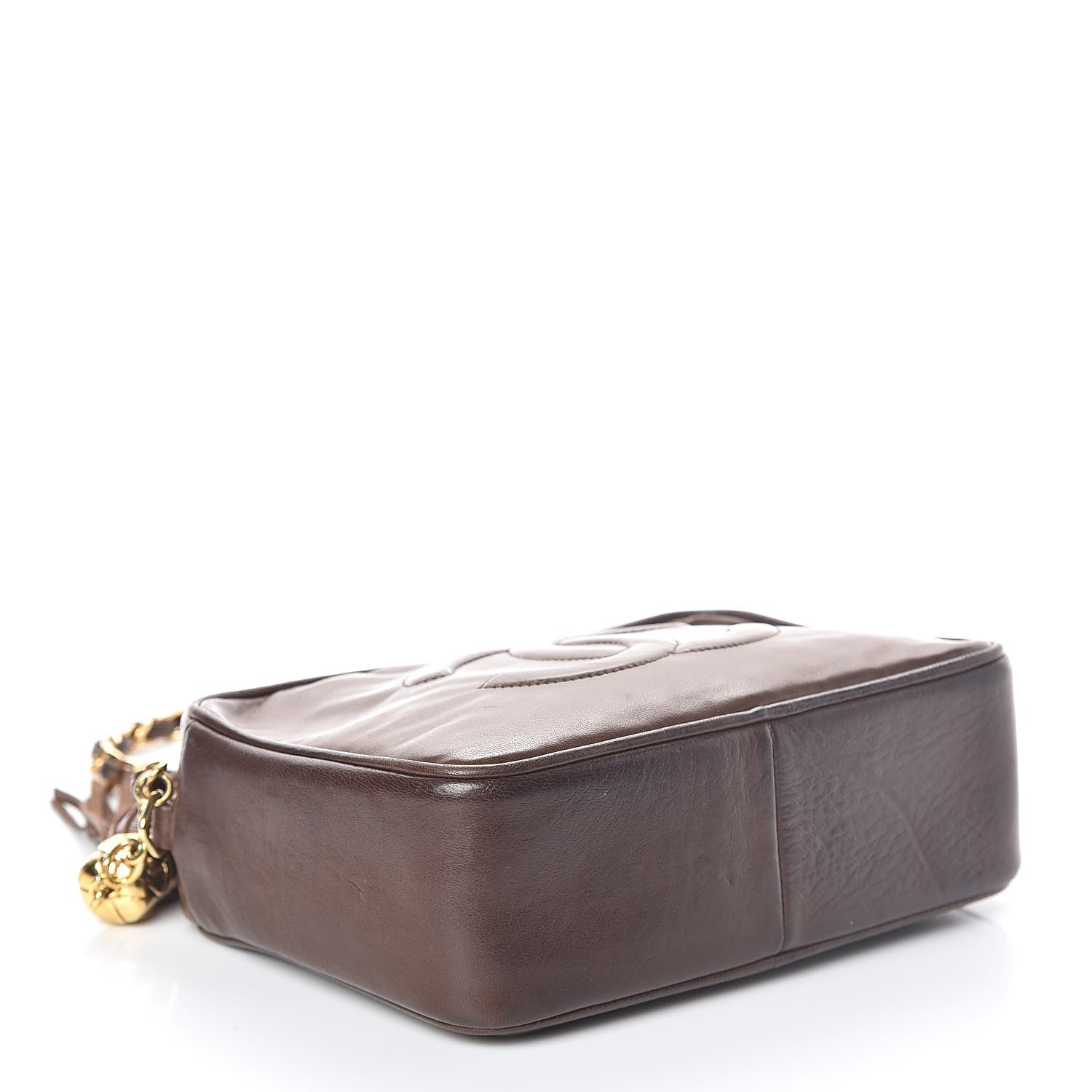 Chanel Lambskin Tassel Camera Case Brown 4 of 10