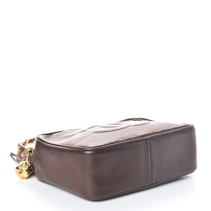 Chanel Lambskin Tassel Camera Case Brown 4 of 10