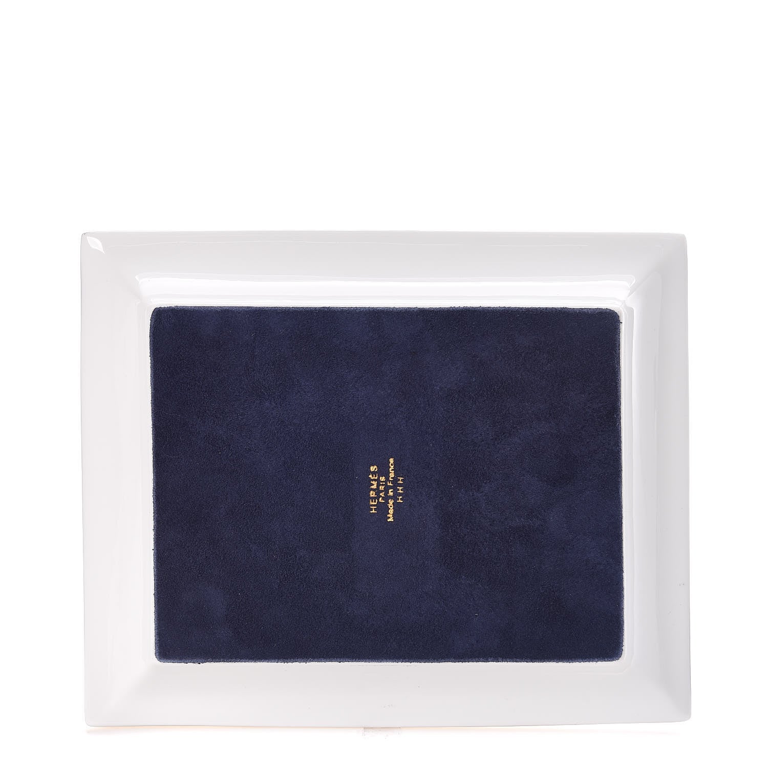 Hermes Porcelain Les Jardins D'Armenie Change Tray Nuit Or 4 of 5