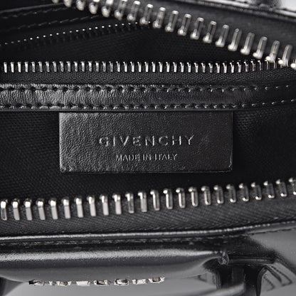 Givenchy Shiny Lord Calfskin Mini Antigona Black 6 of 10