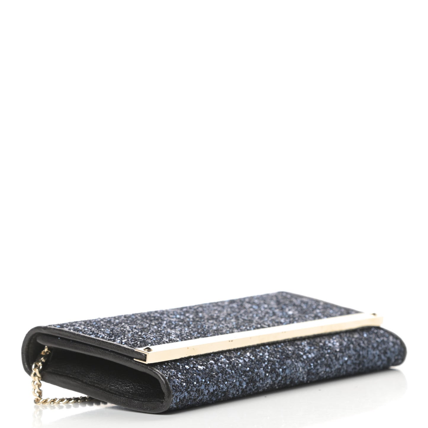 Glitter Milla Wallet on Chain Navy