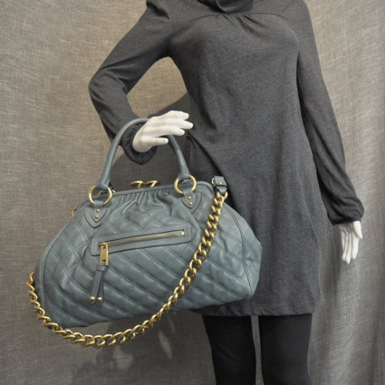 Marc Jacobs Quilted Leather Stam Topaz 2 of 7