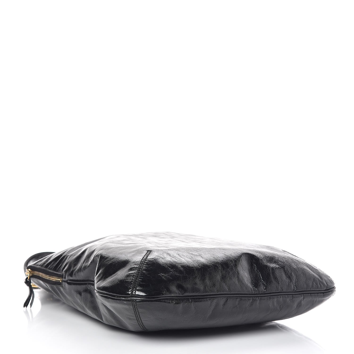 Saint Laurent Patent Tribute Tote Black 4 of 13