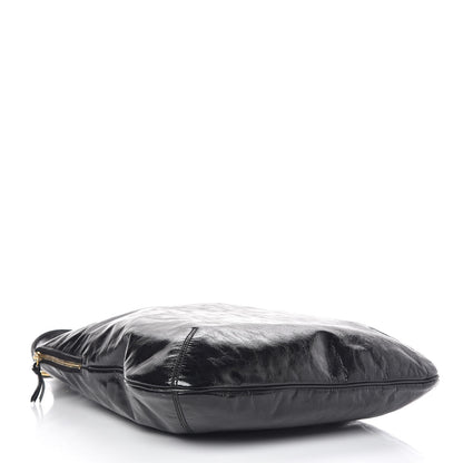 Saint Laurent Patent Tribute Tote Black 4 of 13