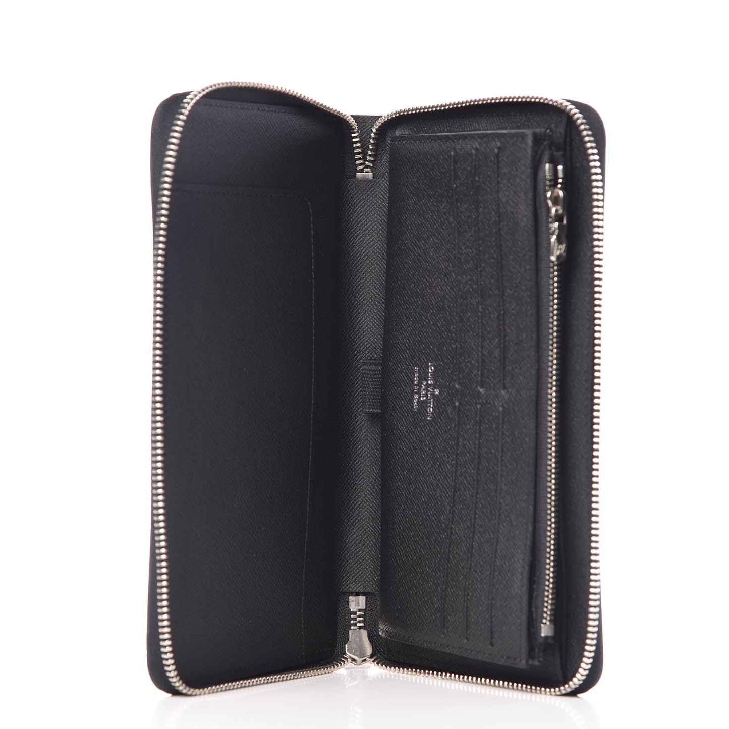 Epi Zippy Organizer Wallet Black