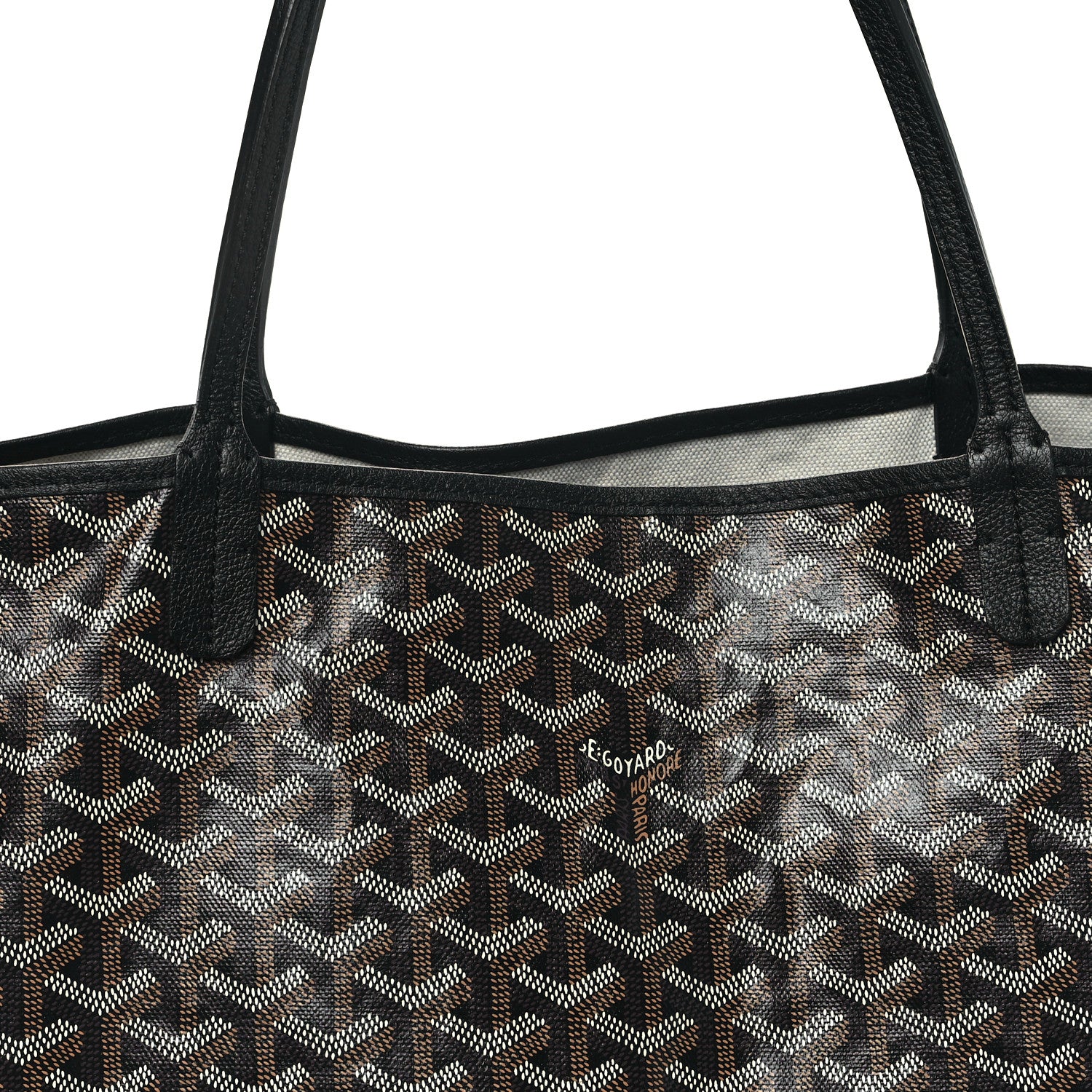 Goyard Goyardine Saint Louis GM Black 6 of 11