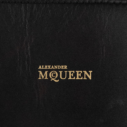 Alexander McQueen Calfskin Zip Up Heroine Tote Black 9 of 12