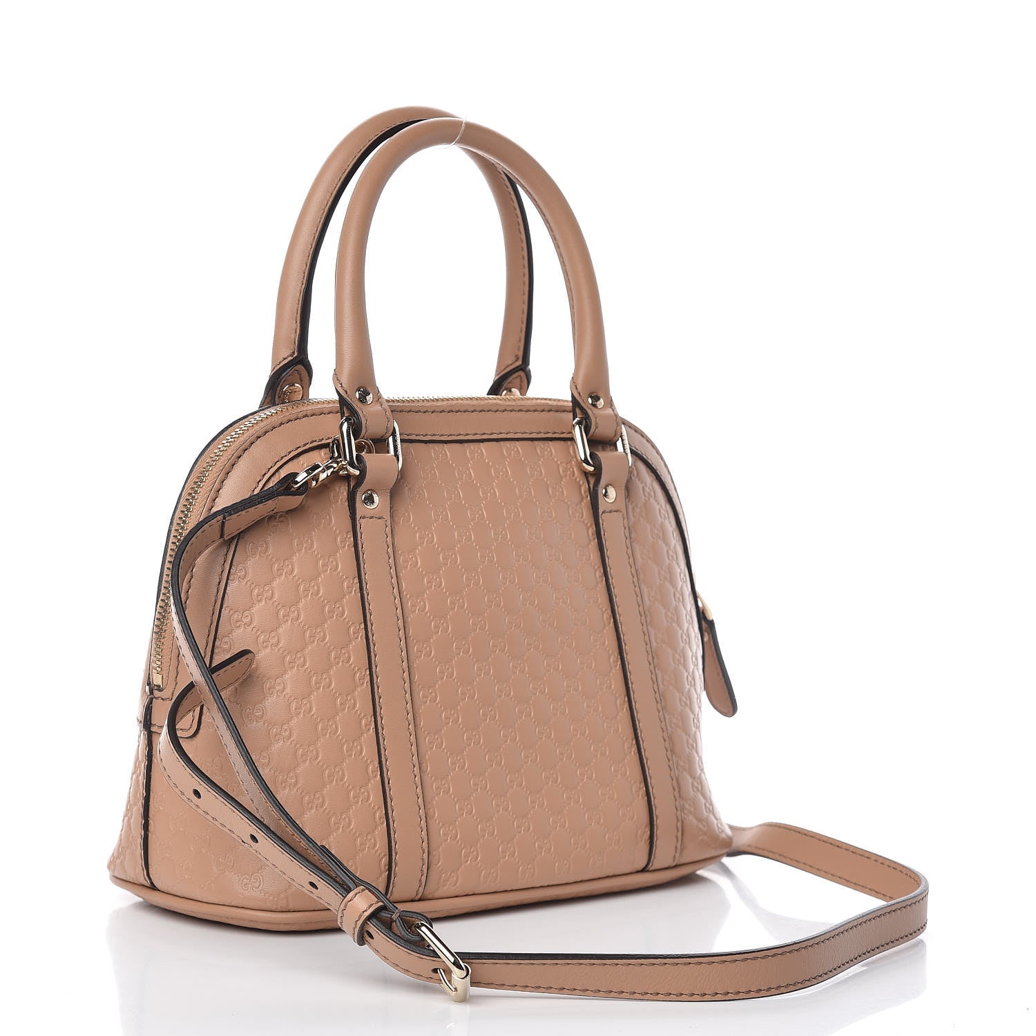 Gucci Soft Microguccissima Mini Dome Bag Camelia 3 of 9