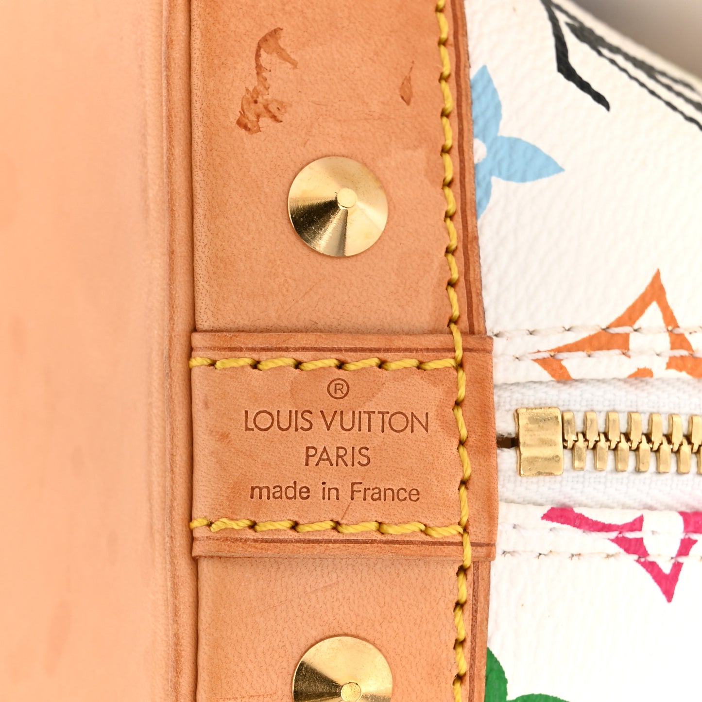 Monogram Multicolor Alma White