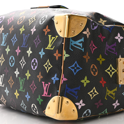 Louis Vuitton Monogram Multicolor Speedy 30 Black 10 of 19