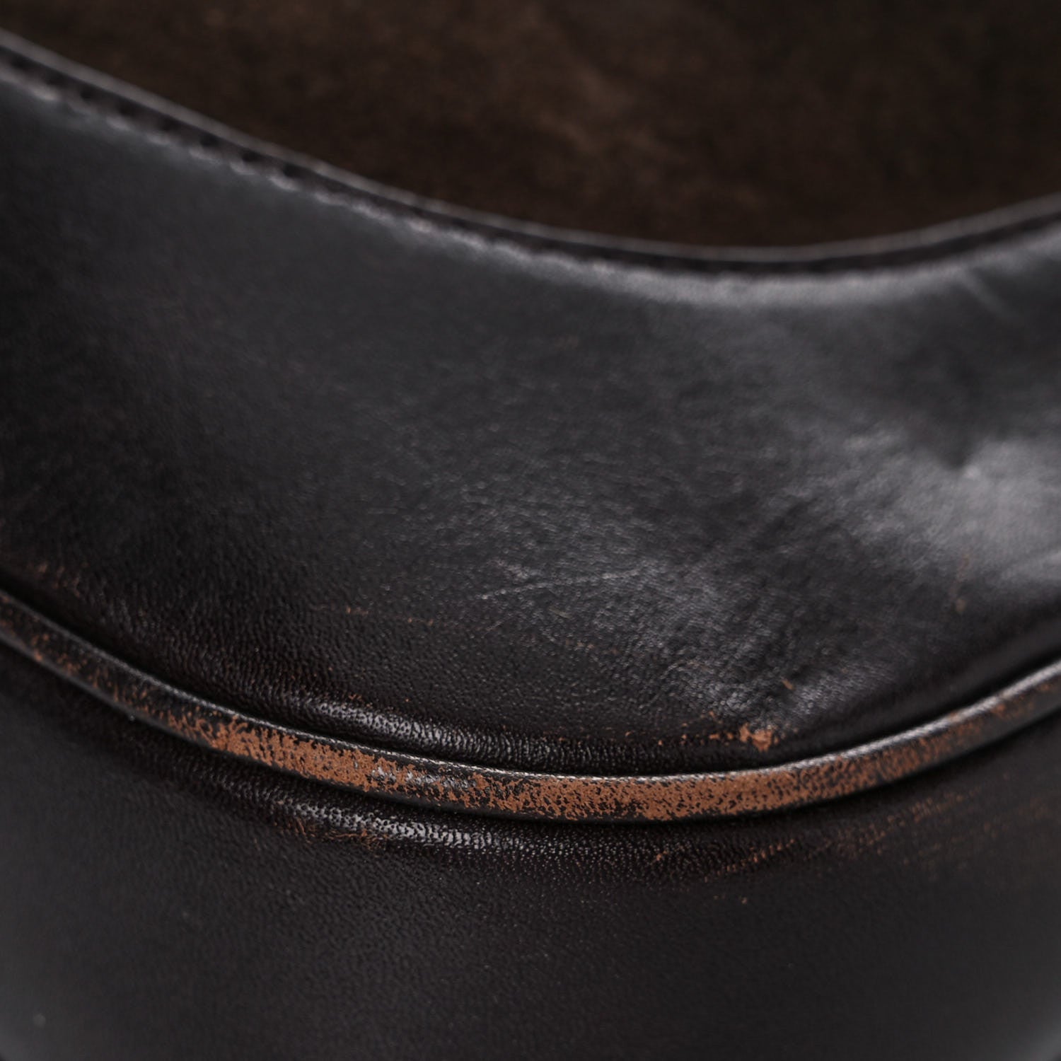 Gucci Suede Web Small Jackie O Hobo Dark Brown 11 of 20