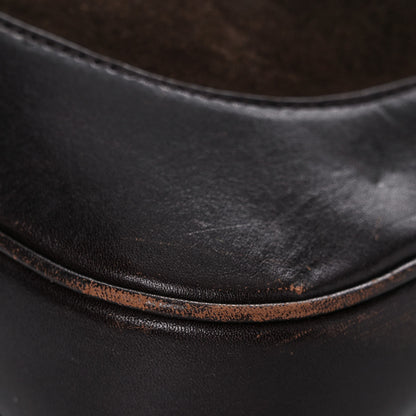 Gucci Suede Web Small Jackie O Hobo Dark Brown 11 of 20