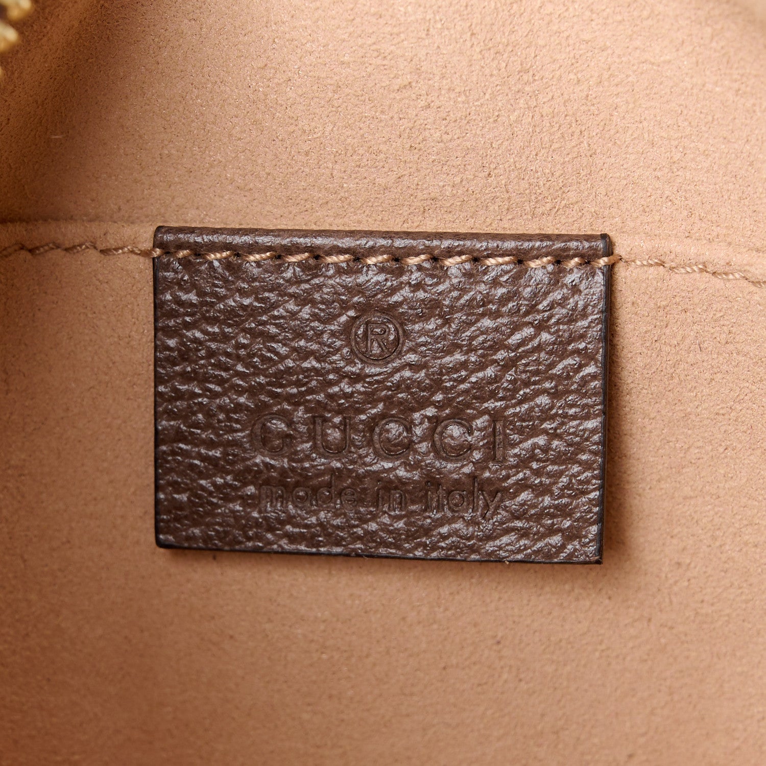 Gucci GG Supreme Monogram Web Mini Ophidia Shoulder Bag Brown 7 of 12