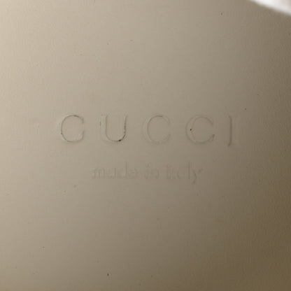Gucci Calfskin Web Heart Embroidered Womens Ace Sneakers 35 White 7 of 10
