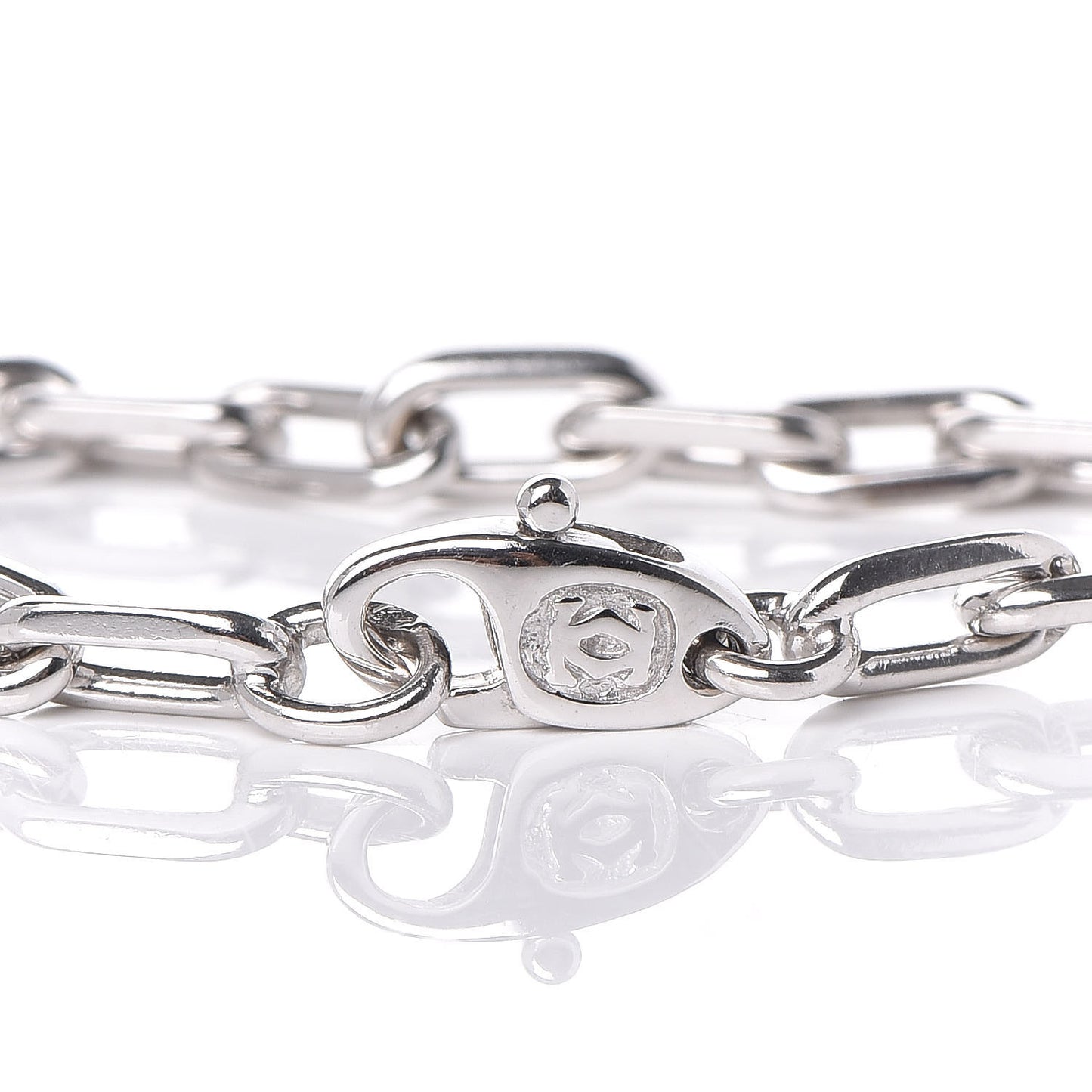 18K White Gold Spartacus Chain Bracelet