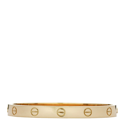 Cartier 18K Yellow Gold LOVE Bracelet 16 2 of 9