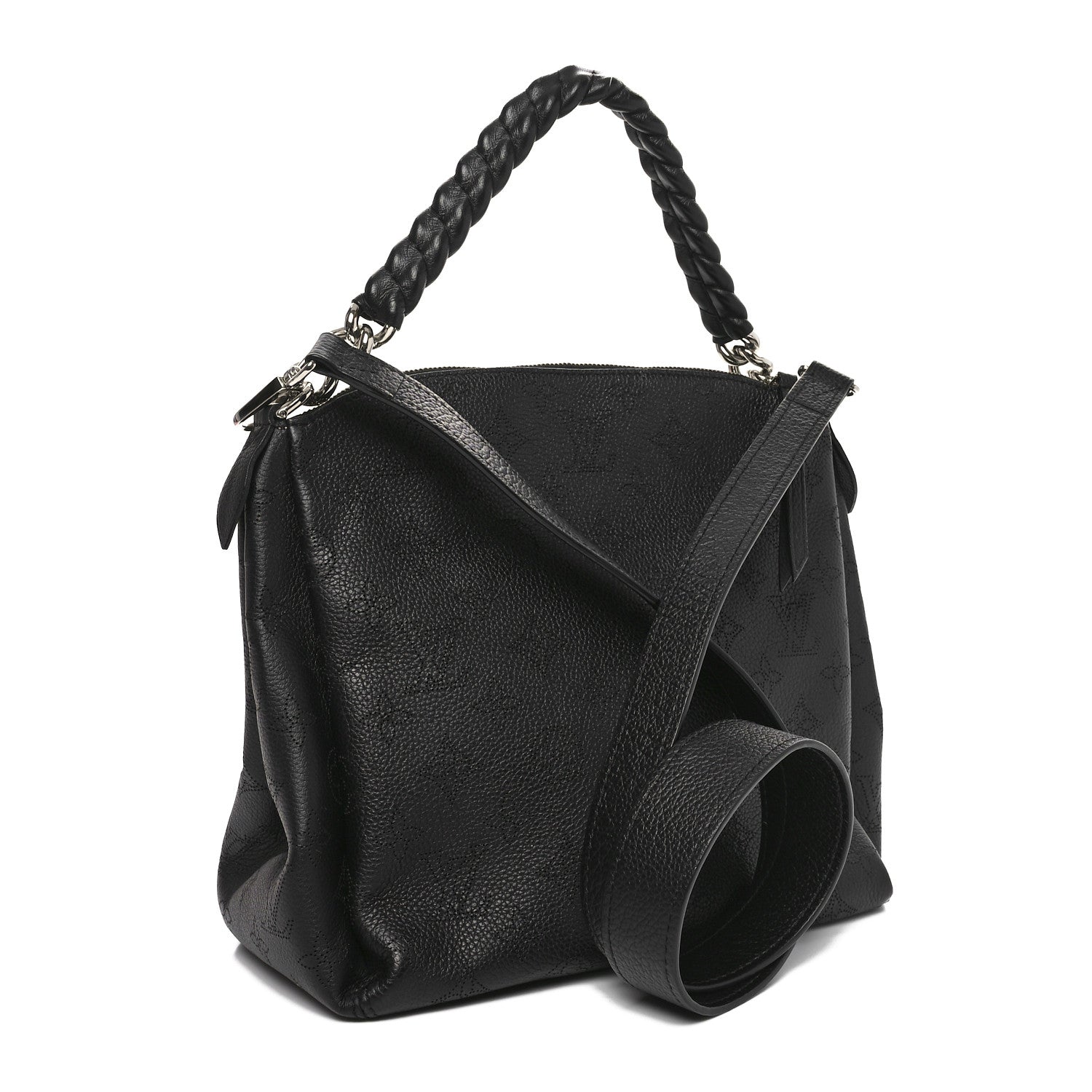 Louis Vuitton Mahina Babylone Chain BB Black 3 of 11