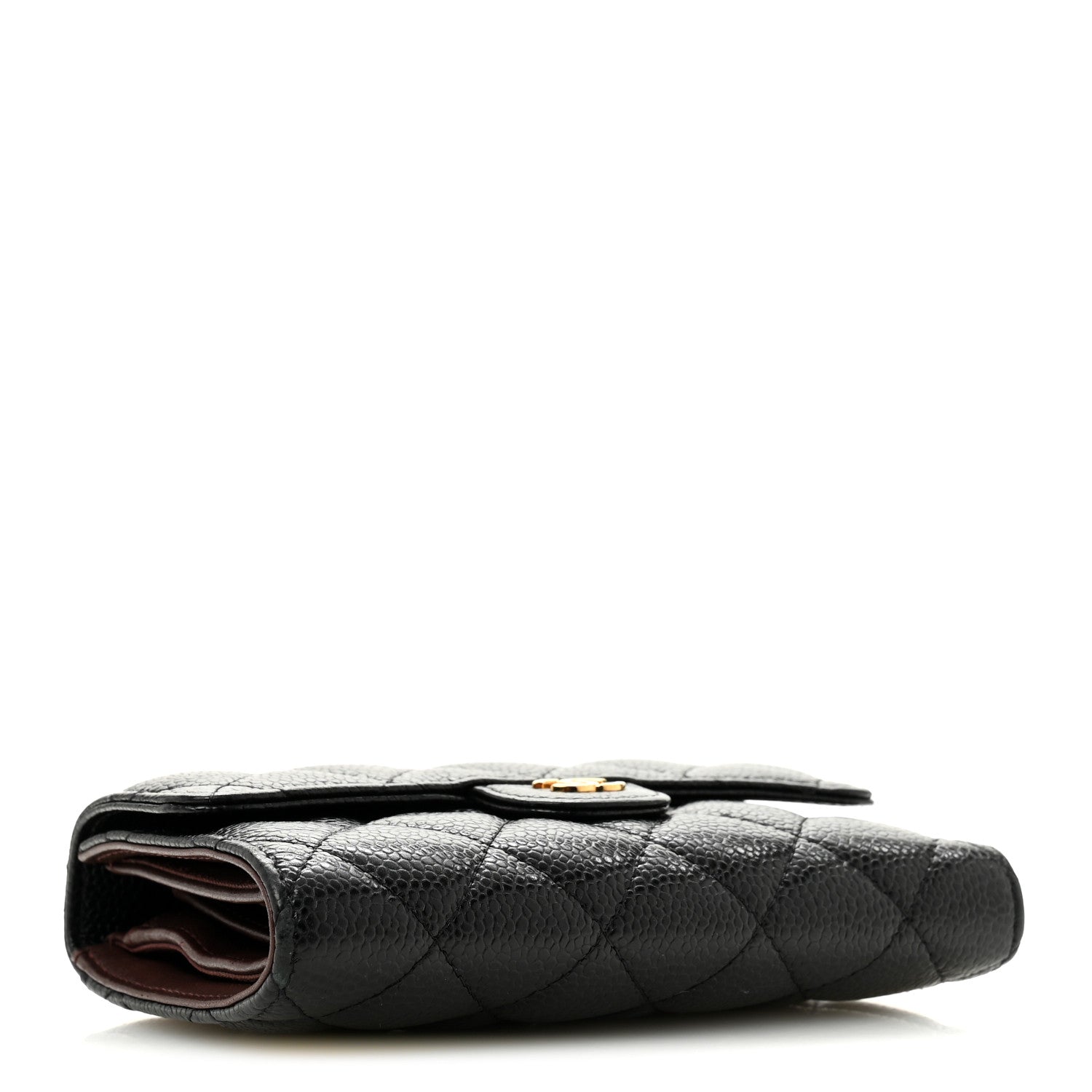 Chanel Caviar Quilted Medium Flap Wallet Black 1891060 – FASHIONPHILE