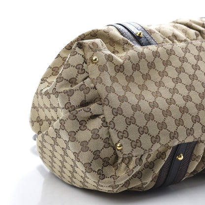 Gucci Monogram Medium Interlocking Icon Tote Dark Brown 9 of 11