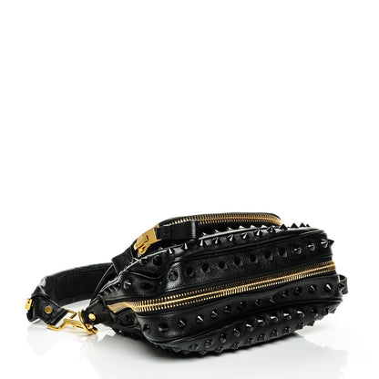 Tom Ford Pebbled Calfskin Jennifer Studded Medium Crossbody Black 4 of 6