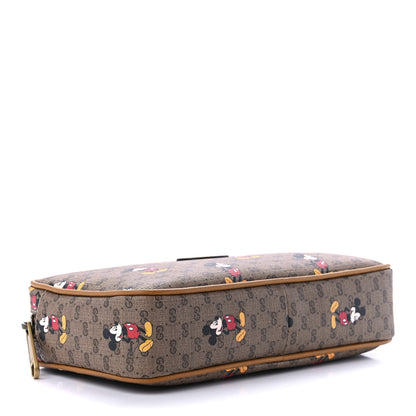 Gucci X DISNEY Mini Vintage GG Supreme Monogram Mickey Mouse Small Belt Bag 85 34 Beige Vintage Sun Oil 4 of 13