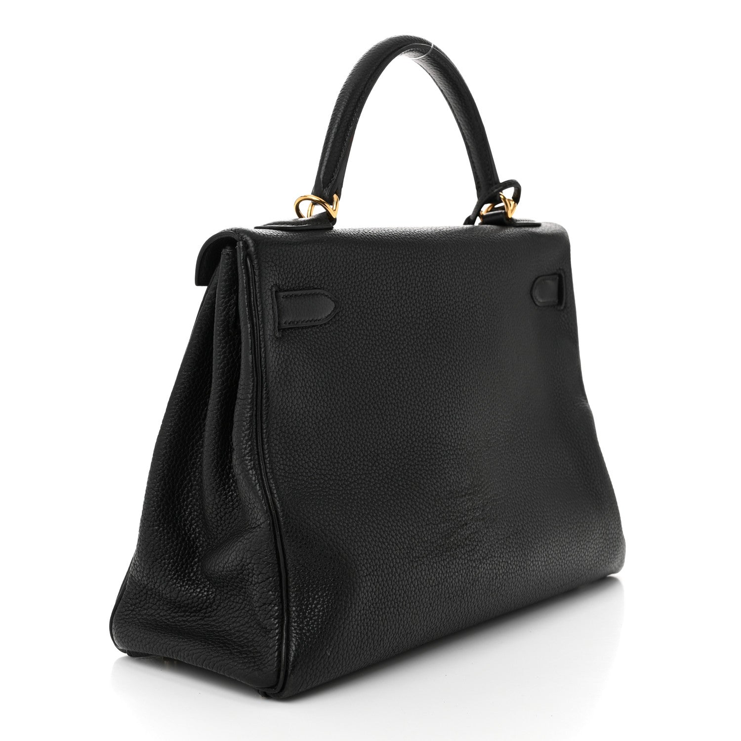 Hermes Togo Kelly Retourne 32 Black 3 of 9