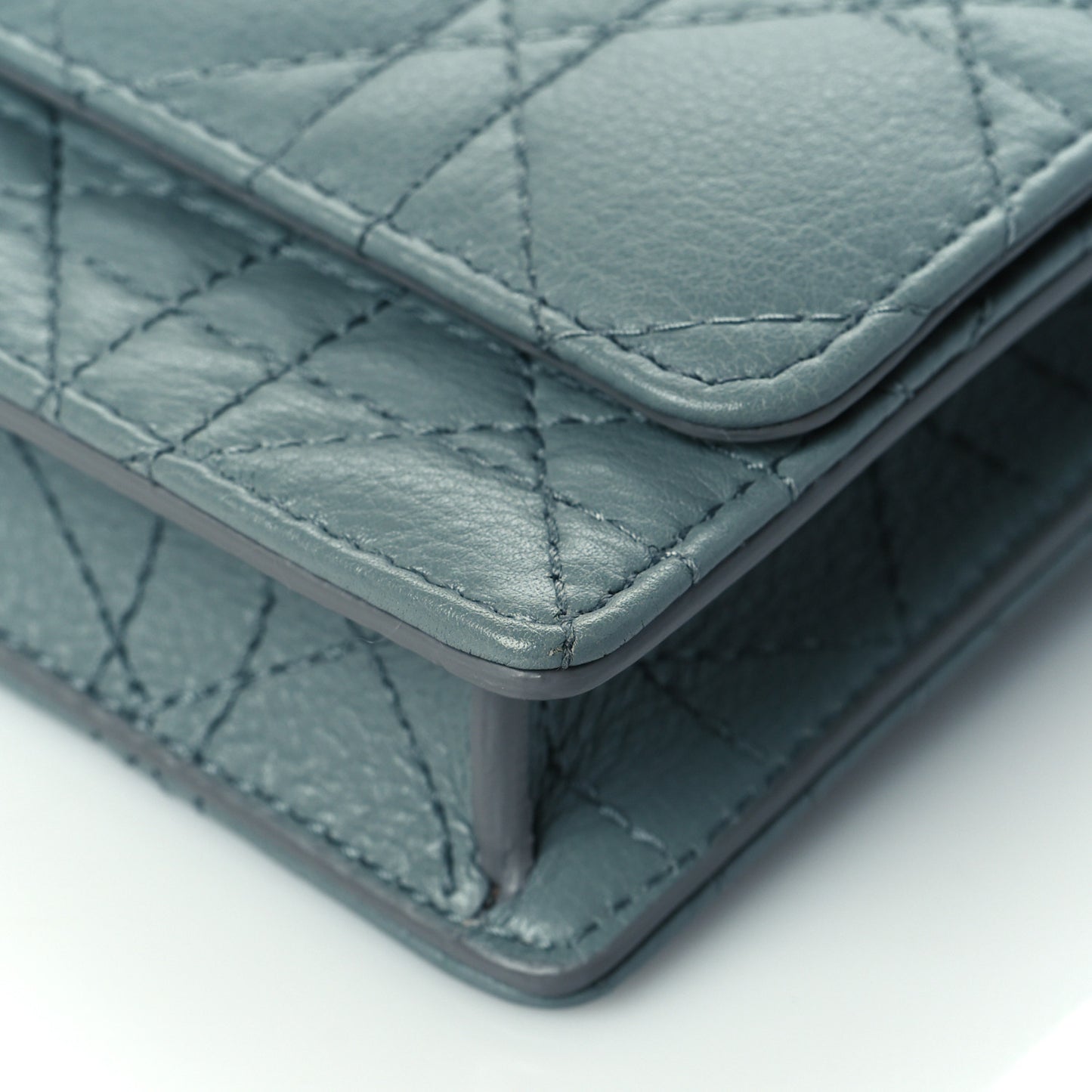 Supple Calfskin Caro Belt Bag Grey