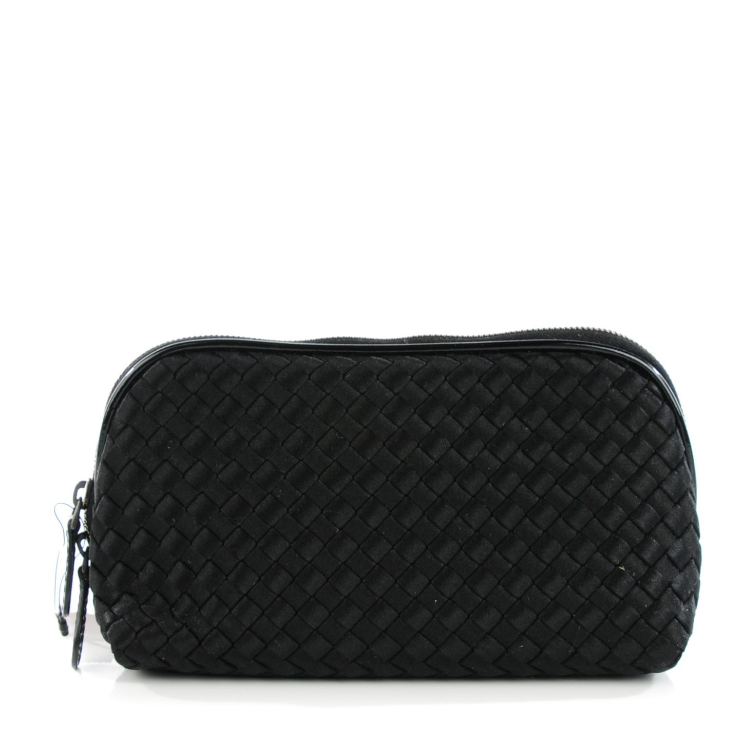 Silk Intrecciato Cosmetic Case Nero Black